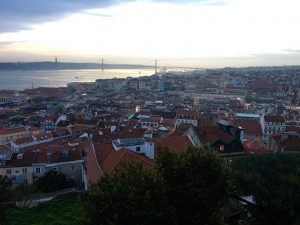 Lisboa desde el castillo