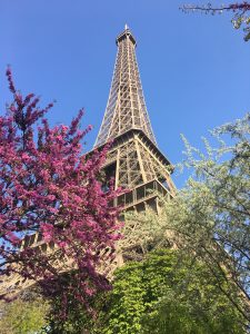 Torre Eiffel en primavera
